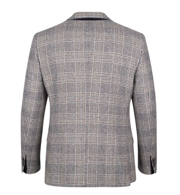 Guide London Navy Prince of Wales Check Jacket JK3404 - Image 2