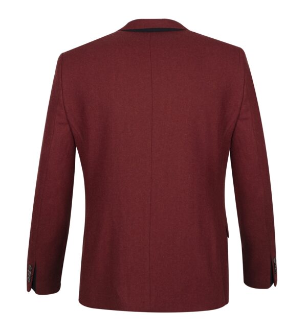 Guide London Red Brushed Twill Jacket JK3426 - Image 2