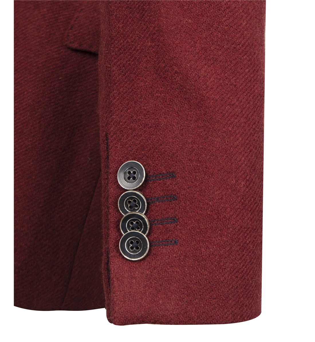 Guide London Red Brushed Twill Jacket JK3426 - Image 4