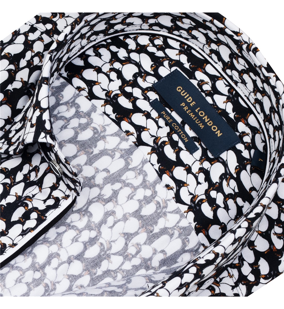 Guide London Penguin Shirt LS76011 - Image 2