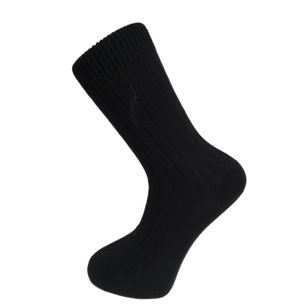 Hortons 1pk Black Socks