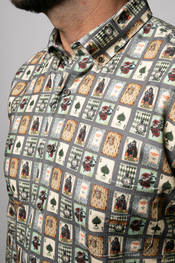 Dario Beltran Padules - Vintage Playing Cards Shirt - Image 3