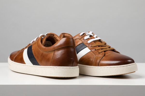 Sergio Duletti Dante Brown Leather Trainer