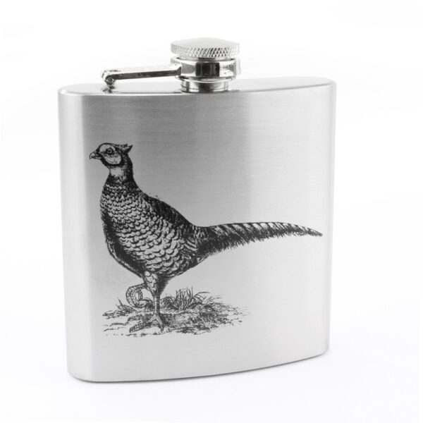 Stainless Steel 6oz Hip Flask - Image 3