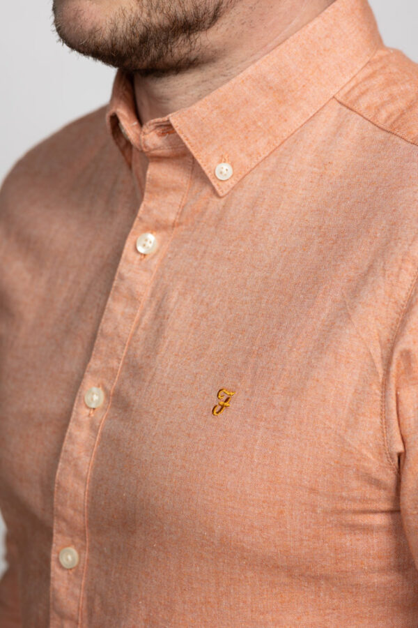 Farah Steen Cotton Salmon Shirt - Image 2