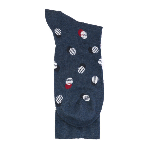 Jemsox Spot With Stripe Spot Denim & White - Image 3