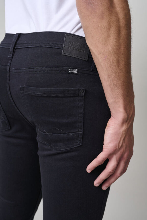 Blend Jet Multiflex Black Denim Jeans 20707721 76204 - Image 3