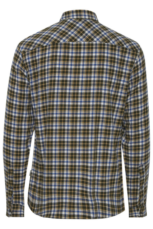 Blend Green Check Shirt 20714322BB - Image 3