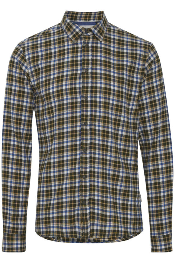 Blend Green Check Shirt 20714322BB