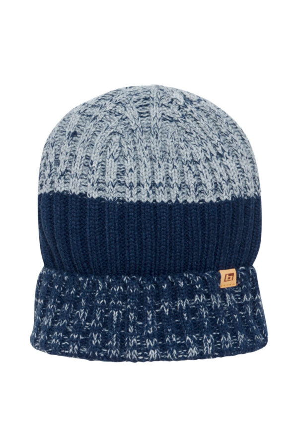 Blend Navy Knitted Beanie Hat 20714650