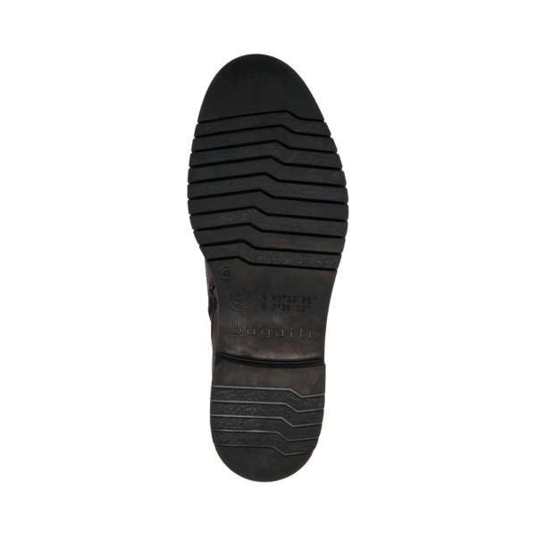 Bugatti Dark Chestnut Boot With Side Zip - Image 6