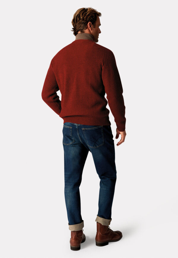 Brook Taverner Pickering Red Jumper 4063 - Image 3