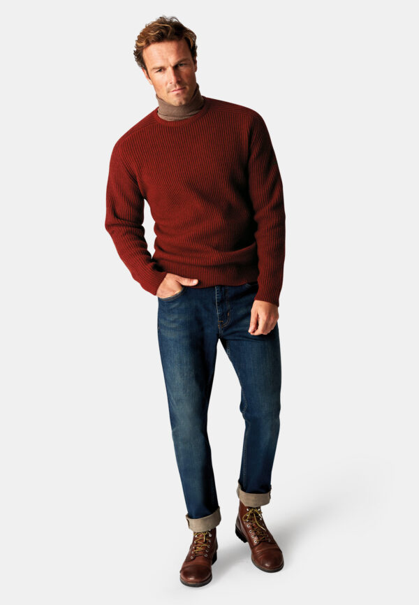 Brook Taverner Pickering Red Jumper 4063 - Image 2