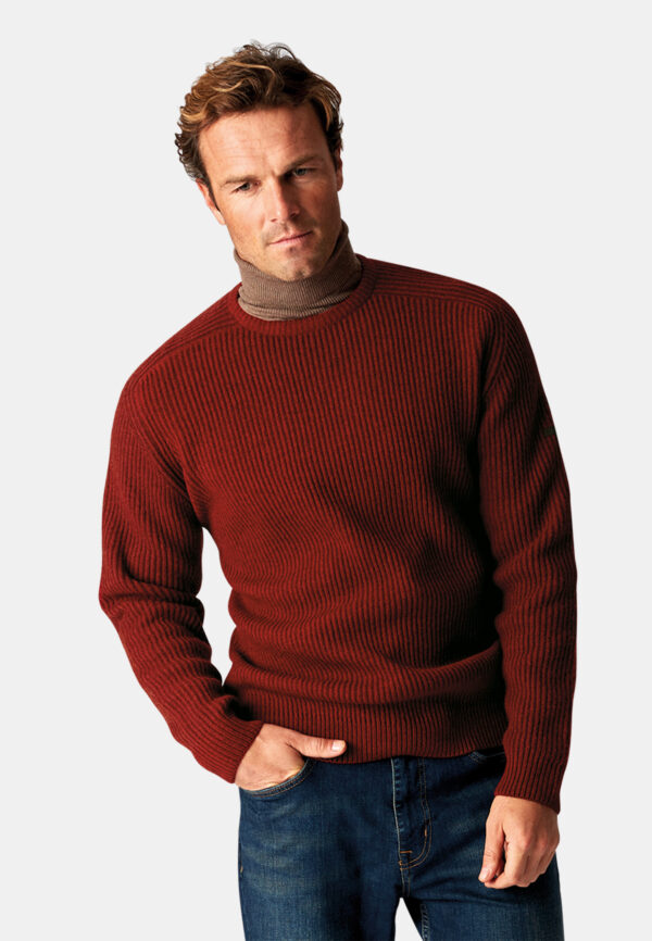 Brook Taverner Pickering Red Jumper 4063
