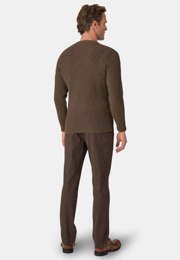 Brook Taverner Pickering Chocolate Jumper 4063 - Image 3