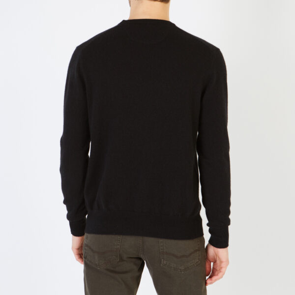 Eden Park Navy Crew Neck 100% Cashmere Jumper - Image 2