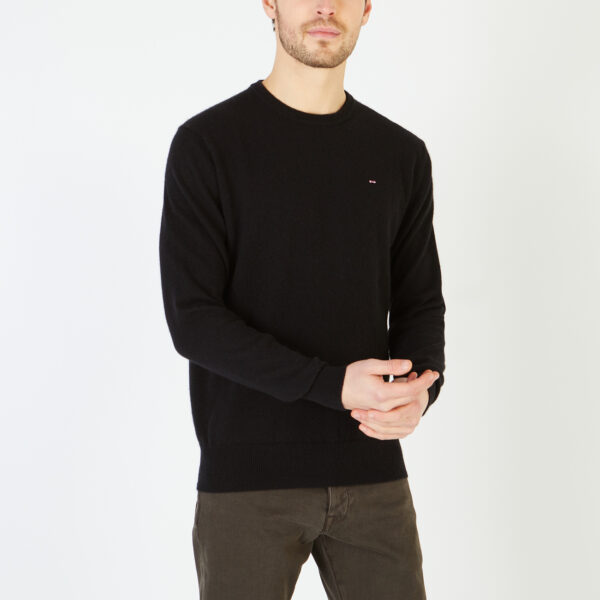 Eden Park Navy Crew Neck 100% Cashmere Jumper