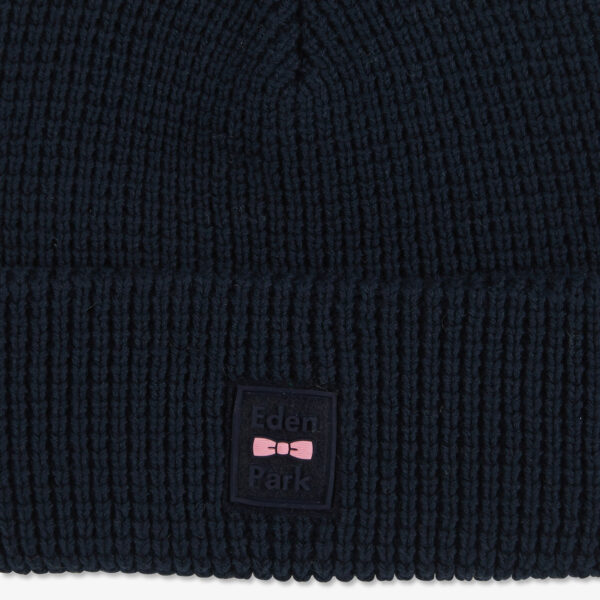Eden Park Navy Knitted Hat - Image 3
