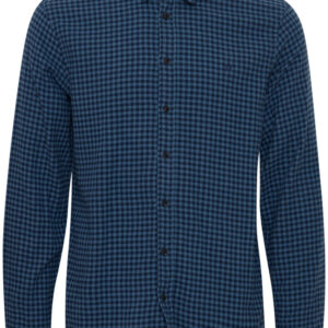 Blend Blue & Navy Gingham Shirt 20714317BB