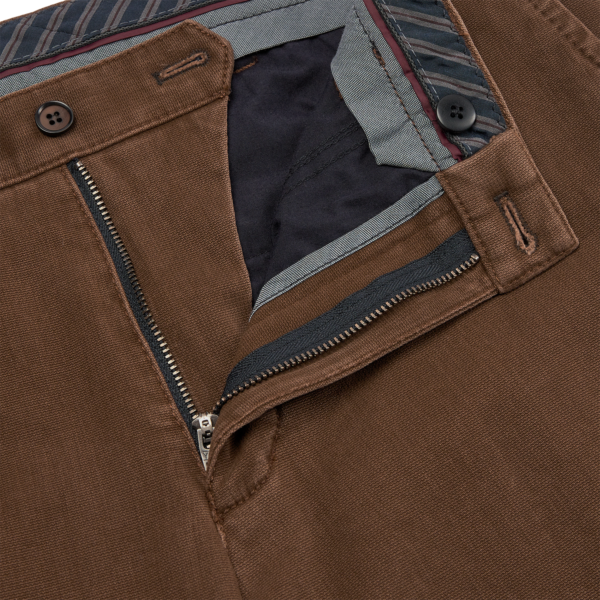Sunwill Rust Stretch Chino - Image 6