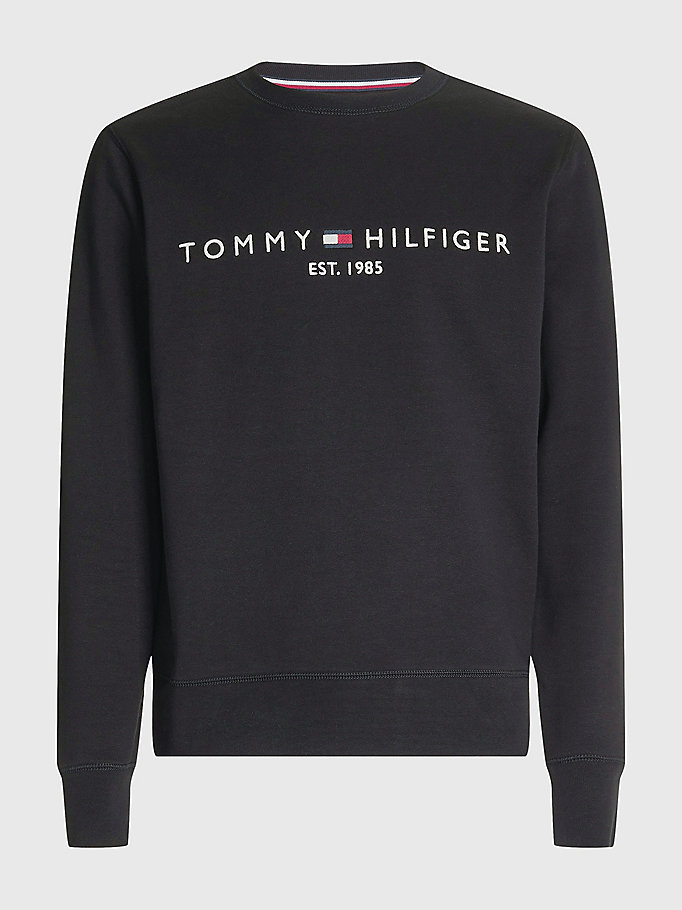 Tommy Hilfiger MW0MW11596BDS Logo Sweatshirt Black