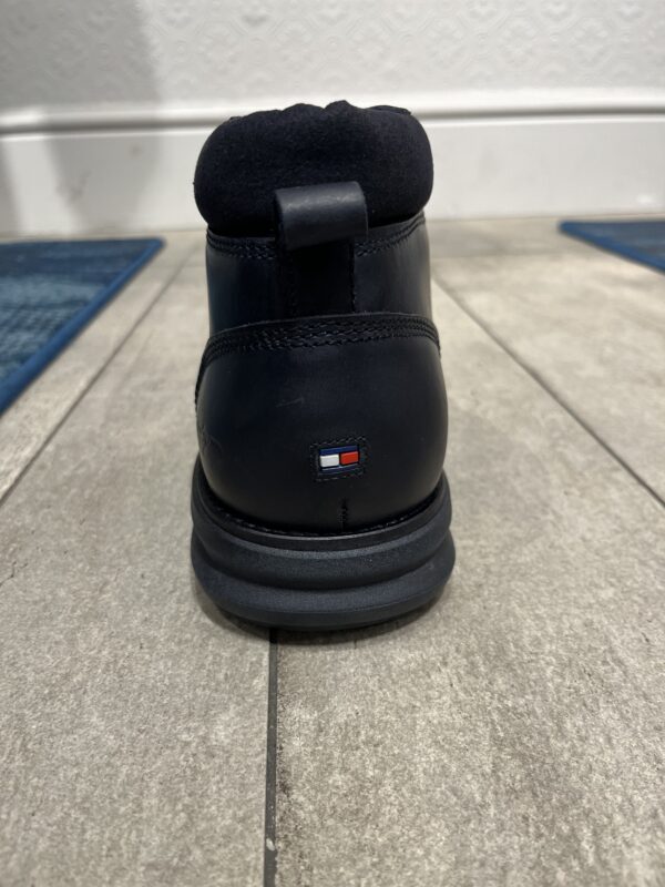 Tommy Hilfiger Navy Lace Up Boot - Image 4