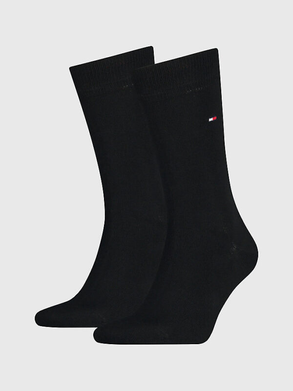 Tommy Hilfiger 2 Pack Classic Black Socks