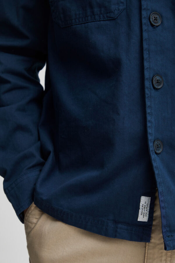 Blend Navy Overshirt 20715170 - Image 5