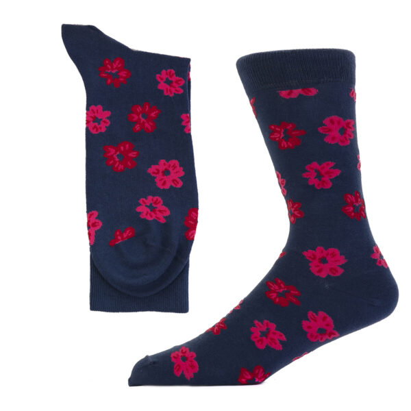 Jemsox Two Flower Blue & Pink - Image 2