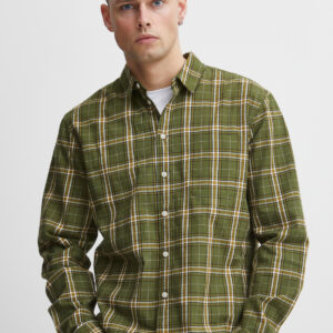 Blend Green Check Shirt 20715162