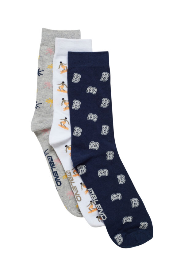 Blend 3 Pack Surf Socks 20715594