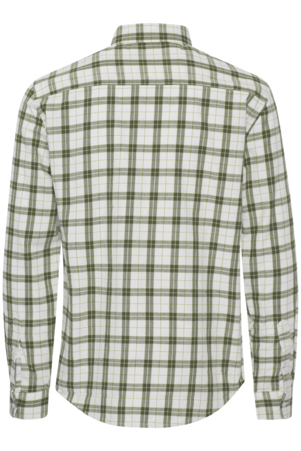 Blend Green & Cream Check Shirt 20715738 - Image 2