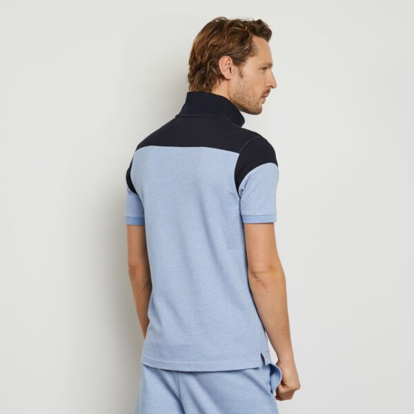 Eden Park Blue & Navy Polo - Image 3