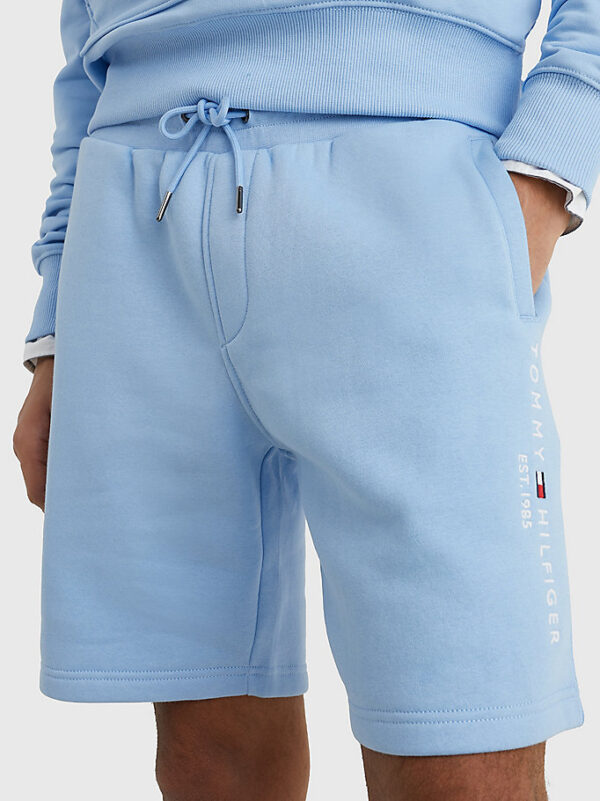 Tommy Hilfiger Cloud Blue Sweat Short - Image 2