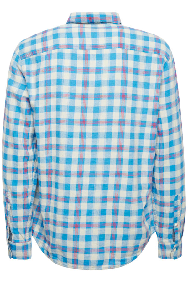 Blend Blue & Mint Check Shirt 20715449 - Image 2