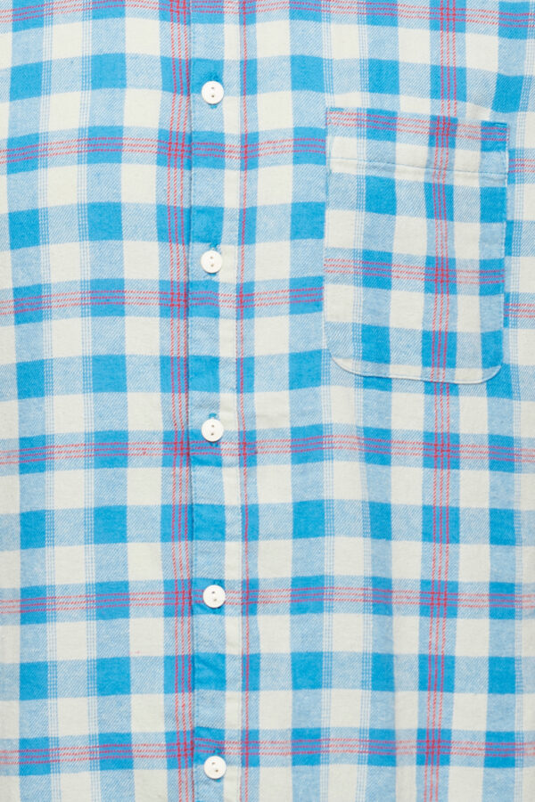 Blend Blue & Mint Check Shirt 20715449 - Image 3