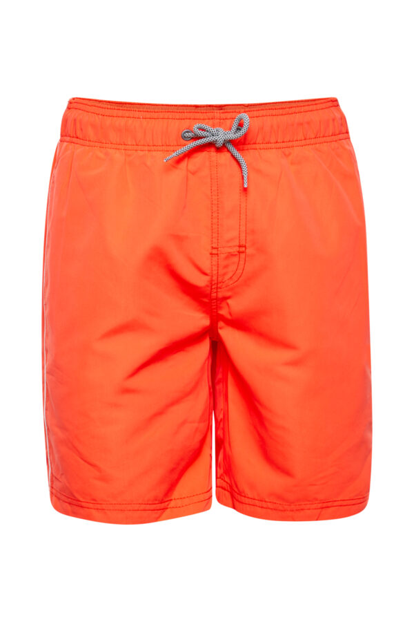 Blend Orange Swimwear With Cream Stripe On The Side
