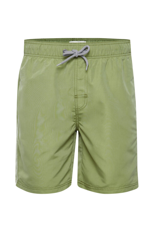 Blend Green Swimwear With Cream Stripe On The Side