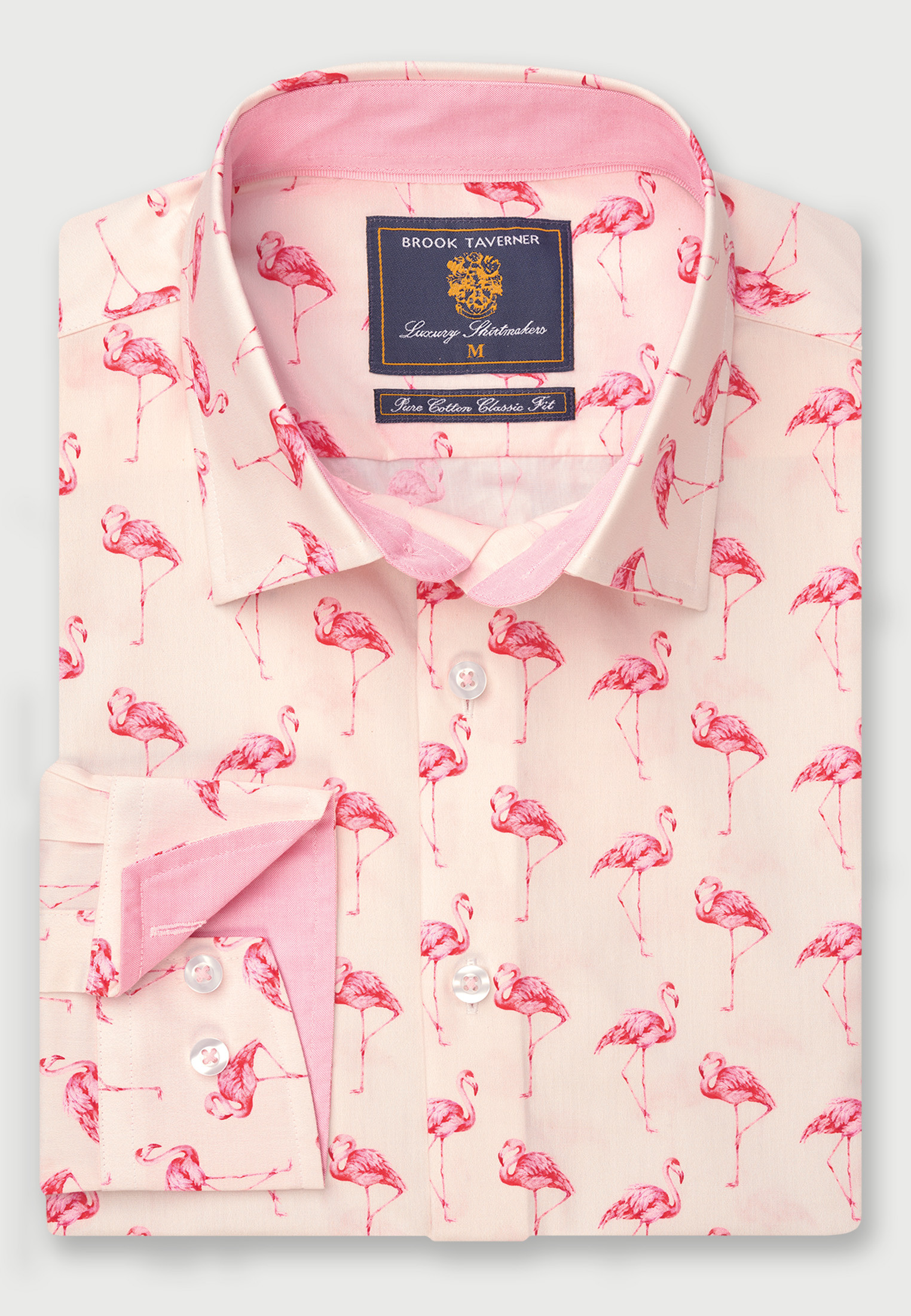 Pink flamingo shirt mens cheap