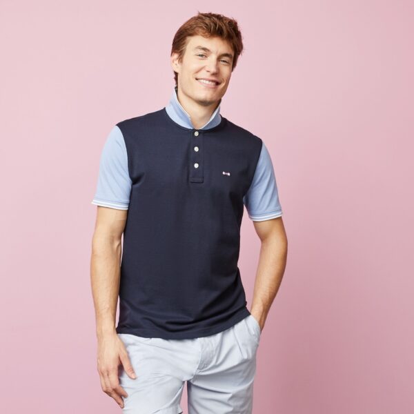 Eden Park Blue & Navy Polo