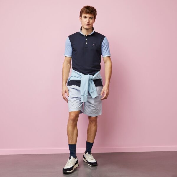 Eden Park Blue & Navy Polo - Image 2