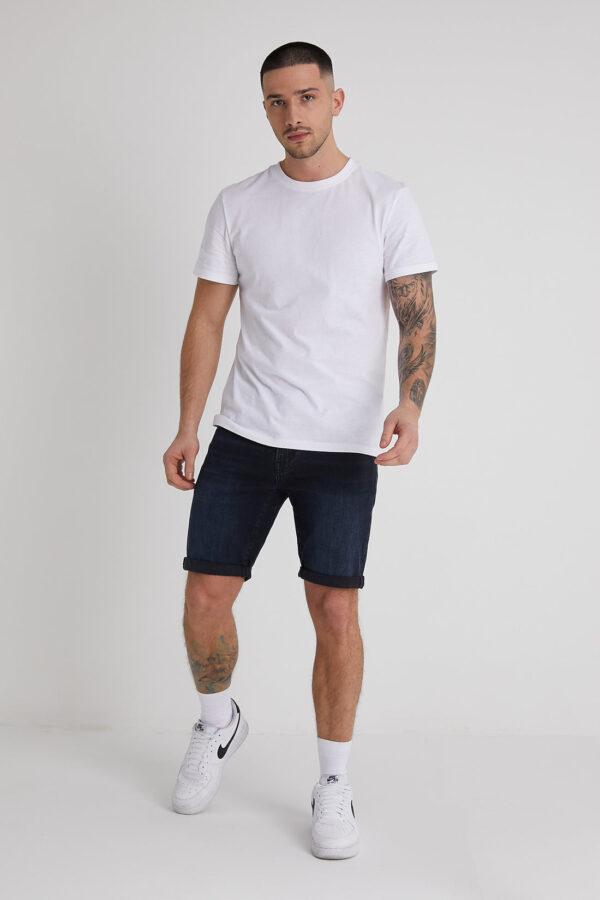 DML Texas Ink Blue Denim Shorts