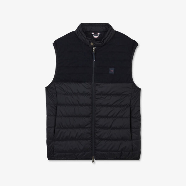 Eden Park Navy Two Tone Gilet - Image 5