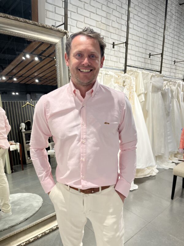 Dario Beltran Zamina - Pink Shirt