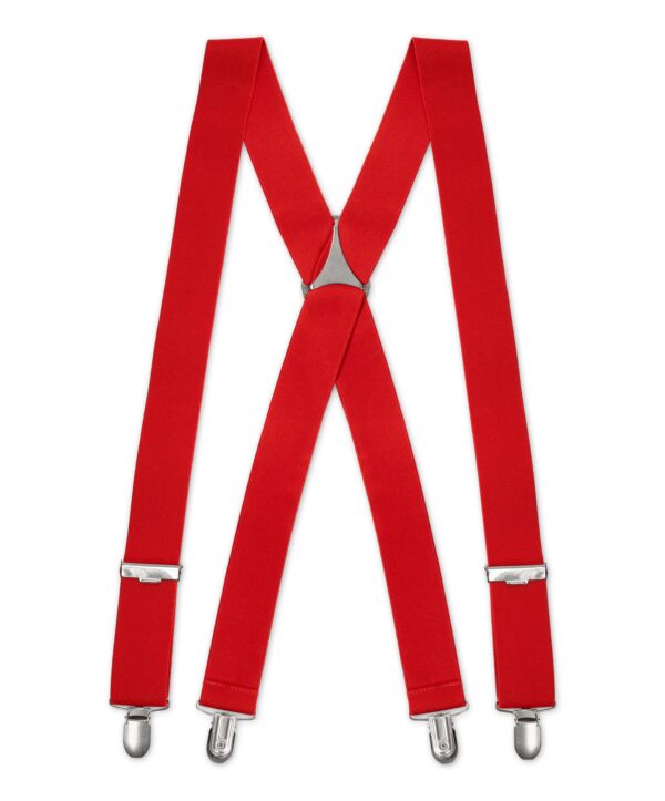 L.A Smith Premium Boxed Red X Shape Braces - Image 2