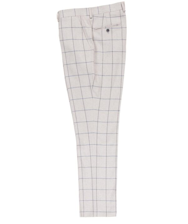 Guide London Grey & Navy Check Trouser 3532