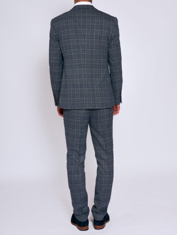 Marc Darcy Enzo Blue/Grey Jacket - Image 2