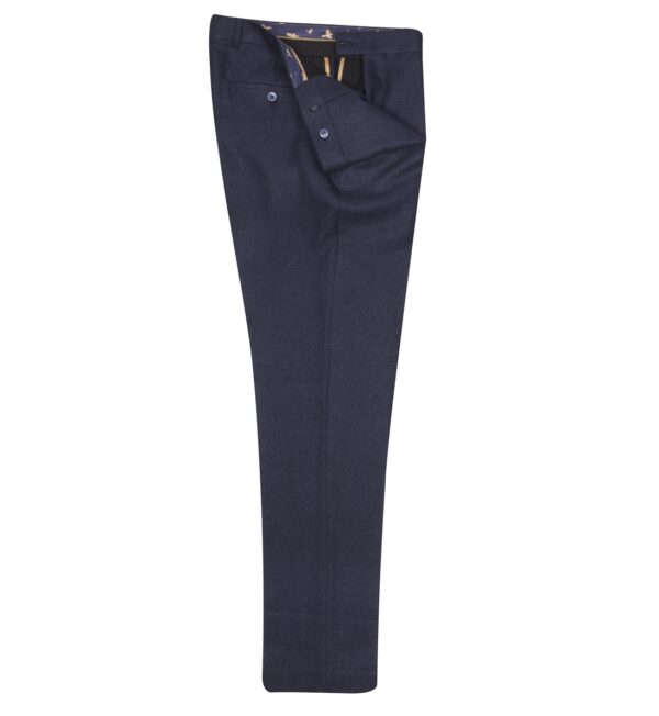 Fratelli Navy Trouser With Blue Detail 1024 - Image 5