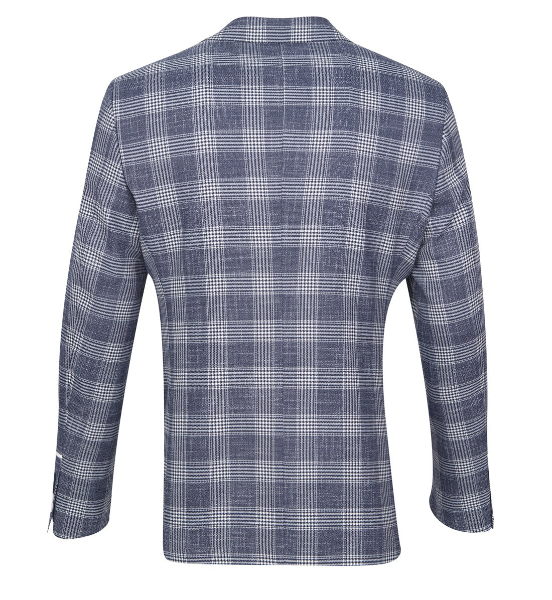 Fratelli FJK1046 Navy Check Jacket - Image 2