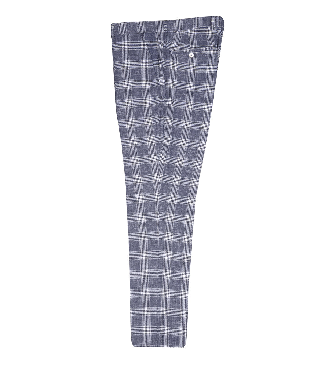 Fratelli FTR1046 Navy Check Trouser